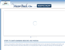 Tablet Screenshot of masonbeachinn.com